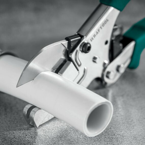 Угловые ножницы KRAFTOOL MC-12 с набором матриц для различных профилей из пластика и резины [23372-12] фотографии