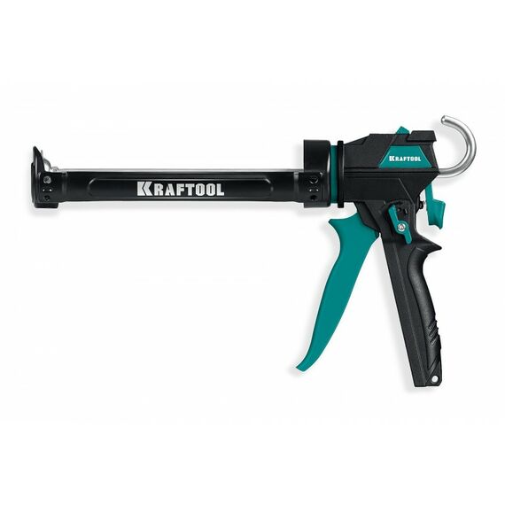 Усиленный скелетный поворотный пистолет для герметика KRAFTOOL ULTRA 310 мл регулировка силы давления, вариативная антикапельная система [06679] фотографии