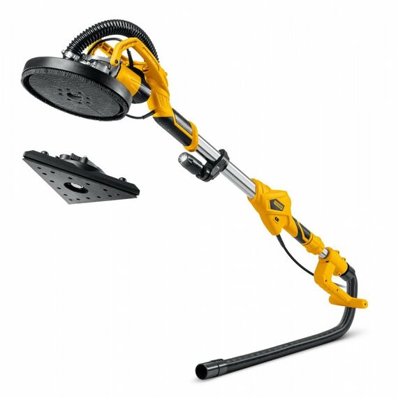 Шлифовальная машина для стен (жираф) STEHER DWC-800 d225 мм, 800 Вт, сменные основания, подсветка фотографии