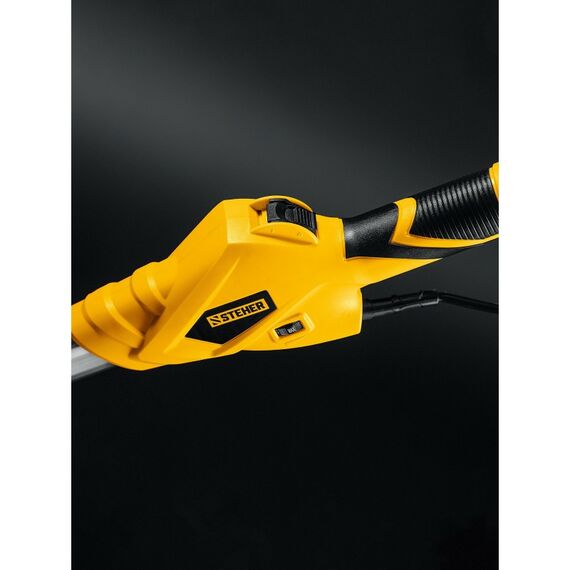 Шлифовальная машина для стен (жираф) STEHER DWL-800 d225 мм, 800 Вт, удлиненная рукоятка, подсветка фотографии