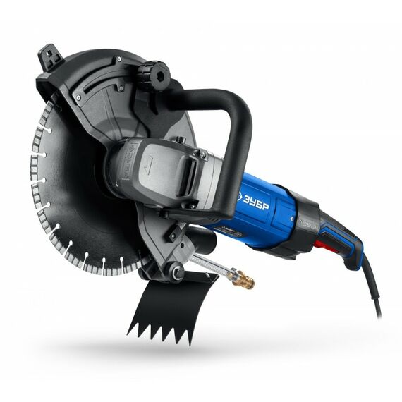 Резчик по бетону Зубр РЭ-2700-300 Профессионал, d 305 мм, 2700 Вт, 100 мм, электрический [РЭ-2700-300] фотографии