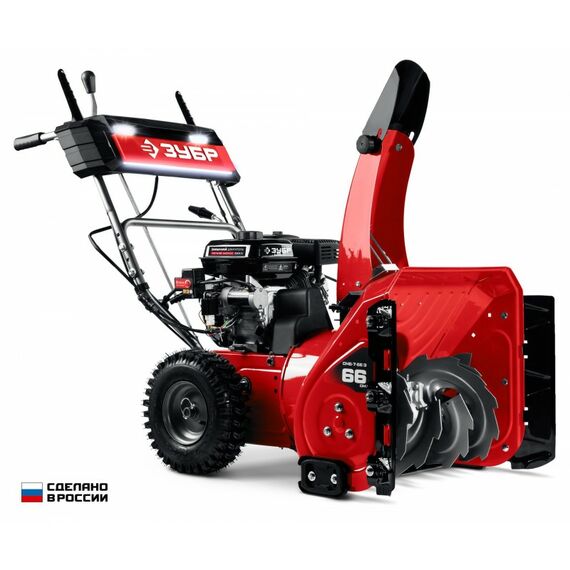Бензиновый снегоуборщик Зубр СМБ-7-66 Э 66 см фотографии