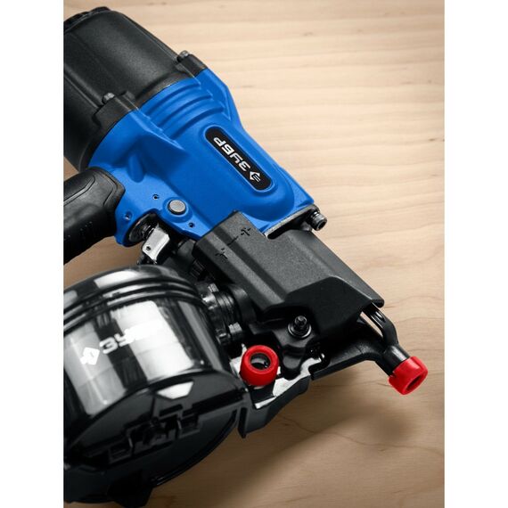 Пневматический обшивочный нейлер Зубр Профессионал CSN-65 для барабанных гвоздей ЗУБР CSN (38-65 мм) [31922] фотографии