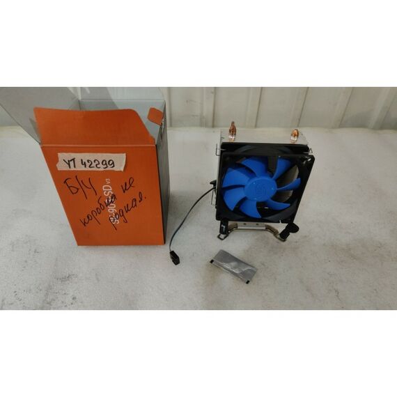 Кулер для процессора Deepcool ICE BLADE 100 PWM AMD FM2-AM4 Intel 115x/1200 4-pin 15-29dB Al 95W [DP-MCH1D8-IB100PWM] фотографии