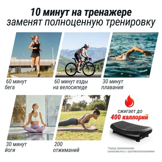 Виброплатформа UNIX Fit Boost 4D Black фотографии