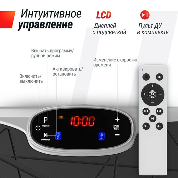 Виброплатформа UNIX Fit Edge 2D Grey фотографии