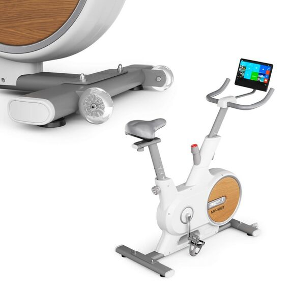 Велотренажер UNIX Fit MV-500T (15,6 TFT ) Wood фотографии