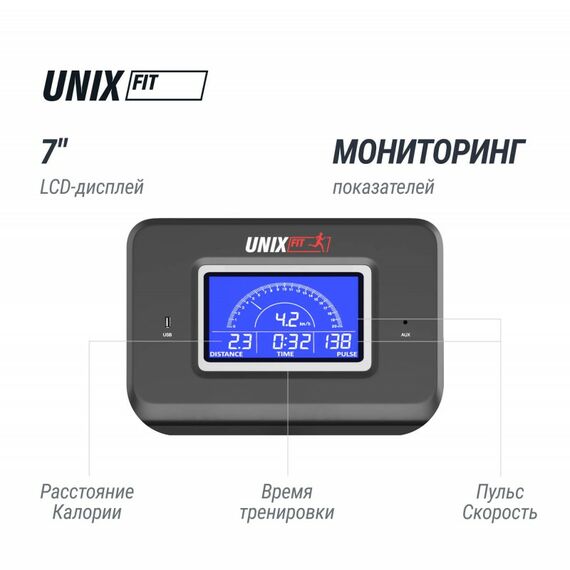 Беговая дорожка UNIX Fit MX-980 AC (LCD) фотографии