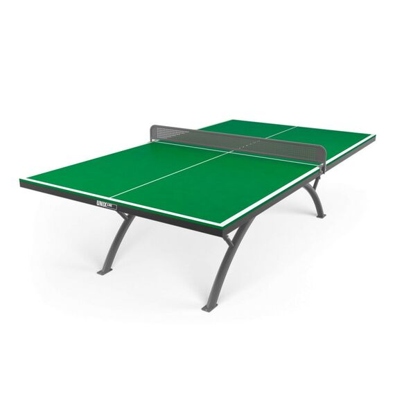 Антивандальный теннисный стол UNIX line 14 mm SMC (Green/Grey) фотографии