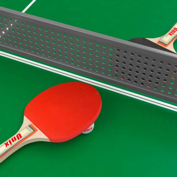 Антивандальный теннисный стол UNIX line 14 mm SMC (Green/Grey) фотографии