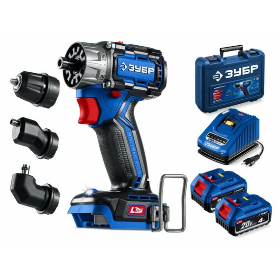 {[ru]:Бесщеточная модульная дрель-шуруповерт Зубр DB-50-42-H3 КОМПАКТ Комби