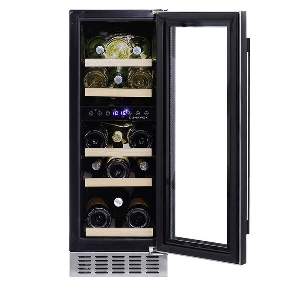 Компрессорный винный шкаф Dunavox (Венгрия) DAUF-17.58DSS фотографии