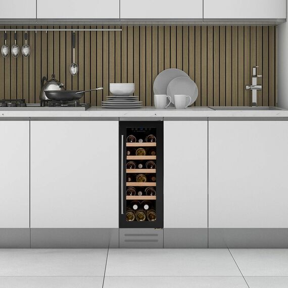 Компрессорный винный шкаф Dunavox (Венгрия) DAUF-19.58B фотографии