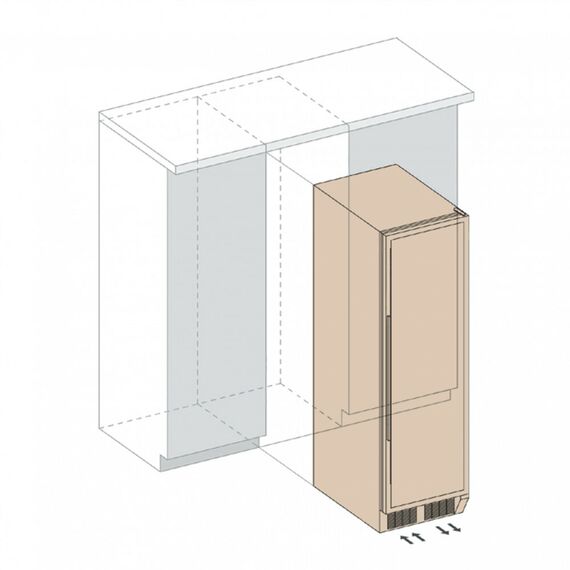 Винный шкаф Dunavox (Венгрия) DX-181.490DBK фотографии