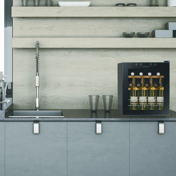 Компрессорный винный шкаф Dunavox (Венгрия) DXFH-16.46 фотографии