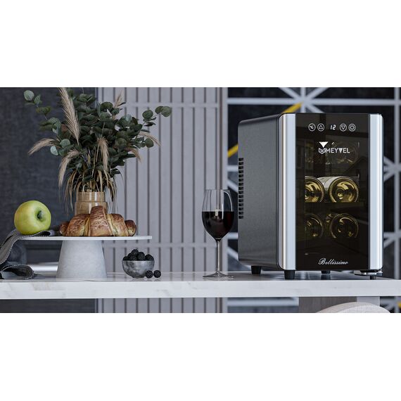 Термоэлектрический винный шкаф Meyvel MV06-BSF1 (easy) фотографии