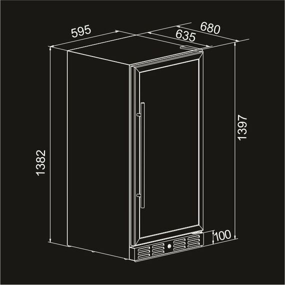 Винный шкаф Meyvel MV116-KBT2 фотографии