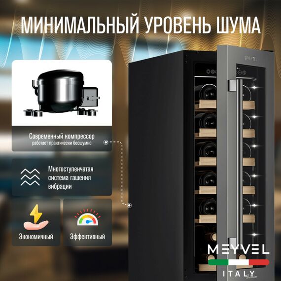 Винный шкаф Meyvel MV19-KST1 фотографии