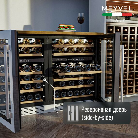 Встраиваемый винный шкаф Meyvel MV46PRO-KWT2 фотографии