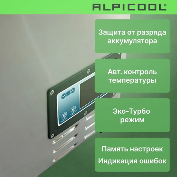 Автохолодильник Alpicool BD110 (12/24) фотографии