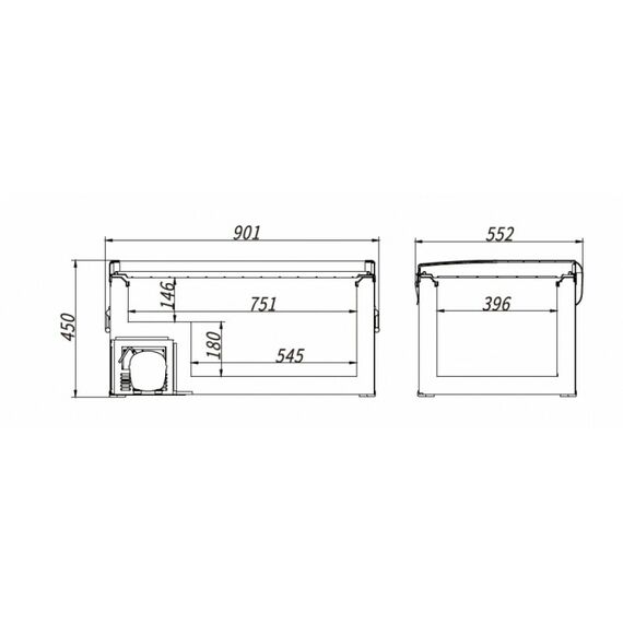 Компрессорный автохолодильник Alpicool BD85 (12/24) фотографии