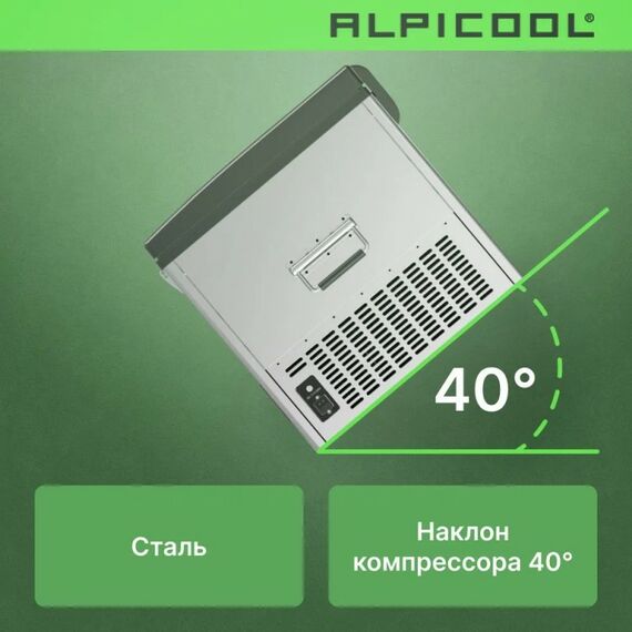 Компрессорный автохолодильник Alpicool BD85 (12/24) фотографии