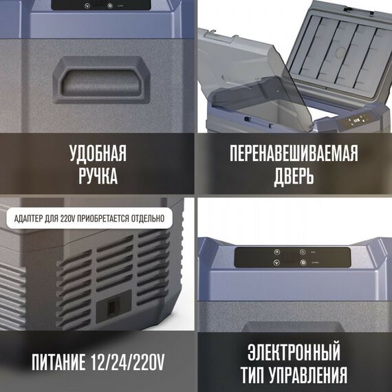 Автохолодильник Alpicool NL50 (12/24) фотографии