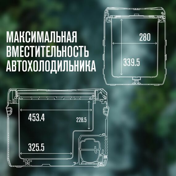 Автохолодильник Alpicool NL50 (12/24) фотографии