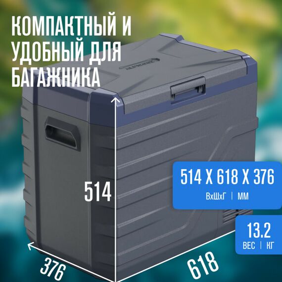 Автохолодильник Alpicool NL50 (12/24) фотографии