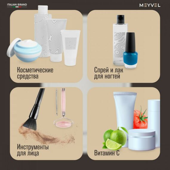 Мини-холодильник для косметики Meyvel MB-12C1W фотографии