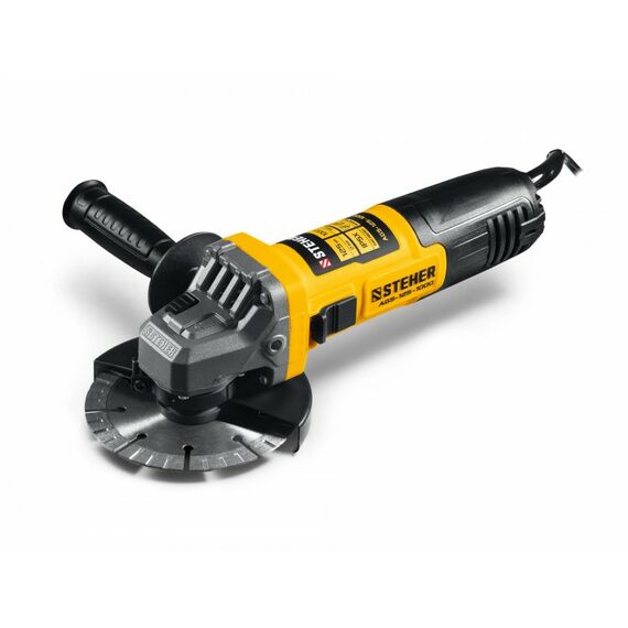 УШМ STEHER AGS-125-1000 d 125 мм, 1000 Вт фотографии