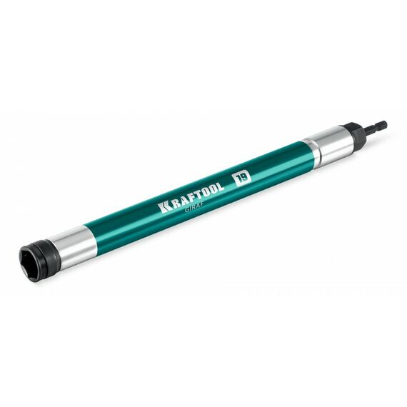 Длинная ударная бита с торцовой головкой KRAFTOOL GIRAF 19 мм (М12) 285 мм [26197-19] фотографии