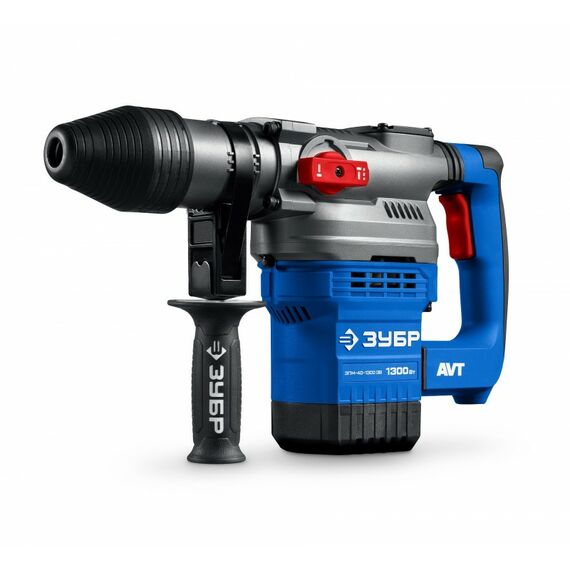 Перфоратор Зубр ЗПМ-40-1300 ЭВ 40 мм, 1300 Вт, АВТ, SDS-Max, Профессионал фотографии