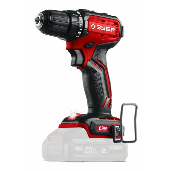 Бесщеточная дрель-шуруповерт Зубр ДБ-45 20 В, 45 Н·м, без АКБ (LMS) фотографии