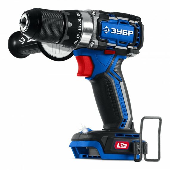 Бесщеточная дрель-шуруповерт Зубр DB-70 20 В, 70 Н·м, без АКБ (LMS), ПРОФЕССИОНАЛ фотографии