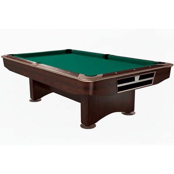 Стол / пул Dynamic Competition II 9 ф (махагон) в комплекте, аксессуары + сукно фотографии