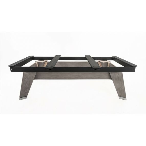 Стол / пул Rasson Acurra 9 ф (черный, сланец 25 мм) в комплекте с плитой, аксессуары + сукно фотографии