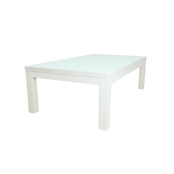 Стол / пул  Penelope 7 ф (белый) с плитой, со столешницей фотографии