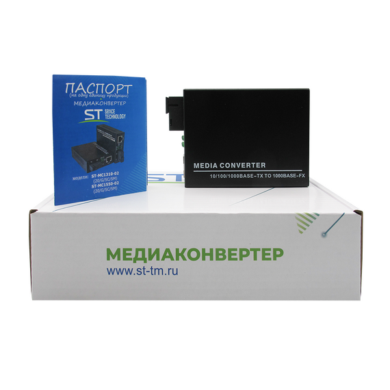 Медиаконвертер ST ST-MC1310-02 (20/G/SC/SM) фотографии