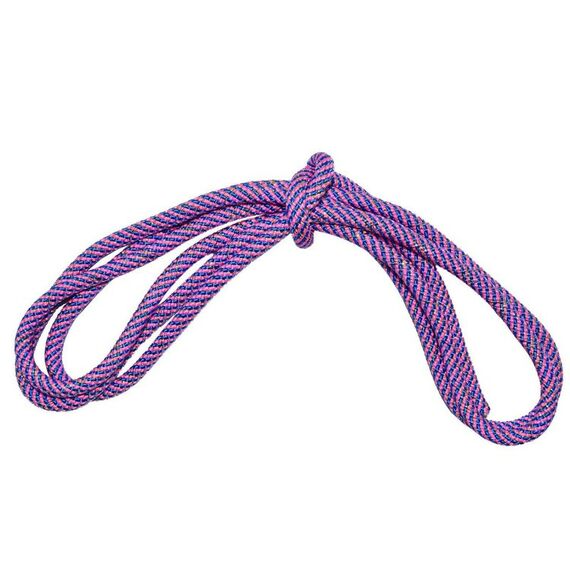 Скакалка "Альфа Каприз" BF-SK10 с люрексом Радуга 3м,180гр. (роз-голуб-фиол) фотографии