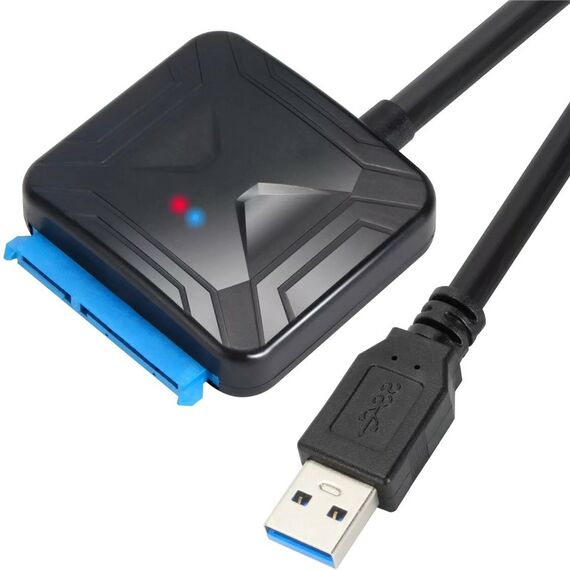 Кабель-адаптер VCOM CU816 USB3.0 -> SATA III 2.5/3.5"+SSD фотографии
