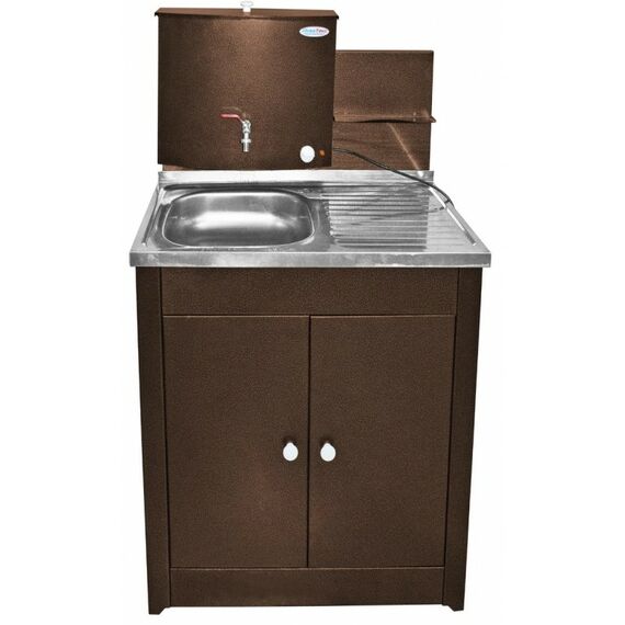 Умывальник "Акватекс" ДУЭТ (с ЭВН+мойка нерж.) медь фотографии