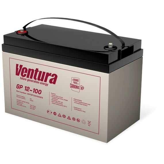 Аккумуляторная батарея Ventura GP 12-100 12В, 100Ач фотографии