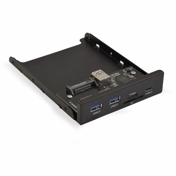 Картридер Exegate U3H-621 2*USB3.0+1*TypeC+1*SD+TF card [EX283578RUS] фотографии