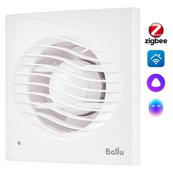 Вентилятор вытяжной Ballu BAF-AR 150 V с обратным клапаном фотографии