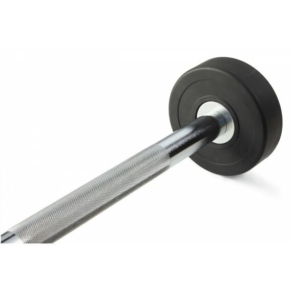 Штанга неразборная обрезиненная VictoryFit VF-DX4300 30 кг, прямой гриф фотографии