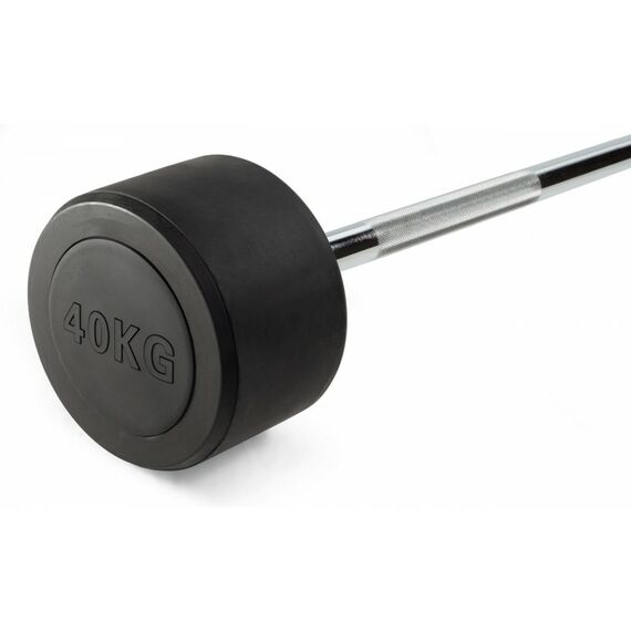 Штанга неразборная обрезиненная VictoryFit VF-DX4400 40 кг, прямой гриф фотографии