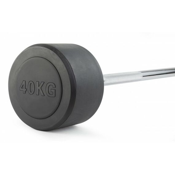 Штанга неразборная обрезиненная VictoryFit VF-DX4400 40 кг, прямой гриф фотографии