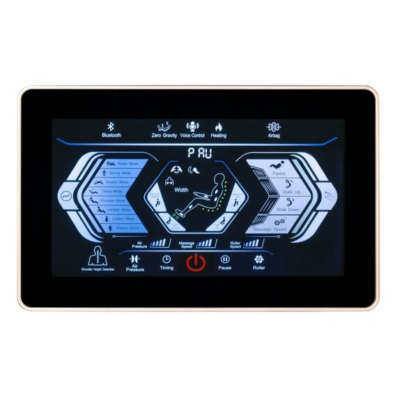 Массажное кресло VictoryFit VF-M91 black черный графит фотографии