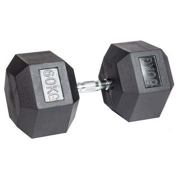 Гантель неразборная гексагональная VictoryFit VF-H600 60 кг фотографии